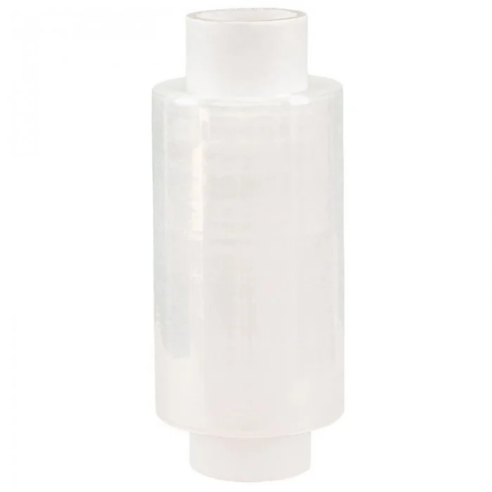 Folie Stretch Minirole Lungime 150 m, Latime 100 mm, Utilizare Manuala, Grosime 15 my, Culoare Transparent, Diametru Tub 38 m...