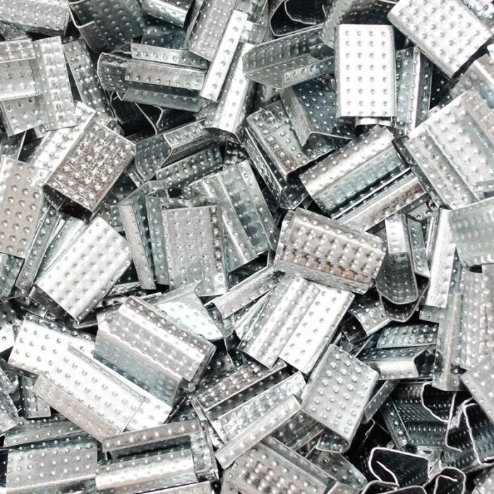 Capse Pentru Legat Banda PP Latime 16 mm, Utilizare Manuala, Material Metal, Buc / Pachet 800-Folie Stretch, Legare Si Paleti...