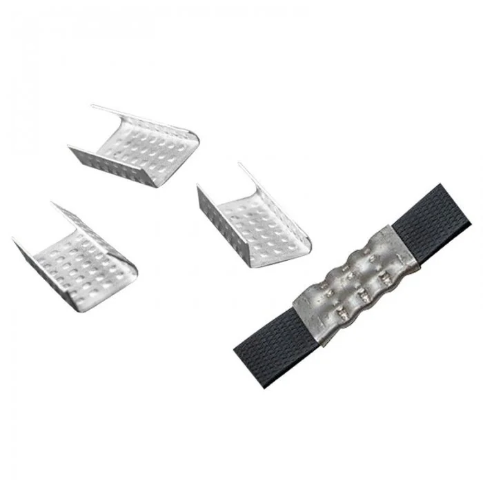 Capse Pentru Legat Banda PP Latime 16 mm, Utilizare Manuala, Material Metal, Buc / Pachet 800-Folie Stretch, Legare Si Paleti...