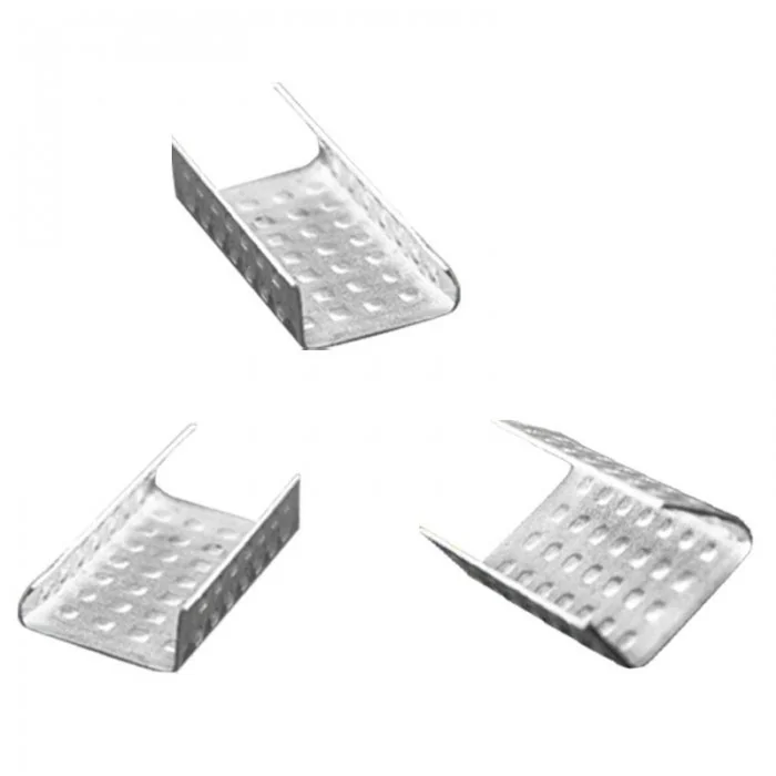 Capse Pentru Legat Banda PP Latime 12 mm, Utilizare Manuala, Material Metal, Buc / Pachet 1000-Folie Stretch, Legare Si Palet...