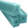 Profil Din Spuma PEE, Tip Edge Vetro Lungime 1 m, Ambalare Bara / 1m, Dimensiuni A-B-C-D 25 x 17 x 4 x 35 mm, Culoare Verde, ...