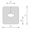 Profil Din Spuma PEE, Tip Edge Vetro Lungime 1 m, Ambalare Bara / 1m, Dimensiuni A-B-C-D 25 x 17 x 4 x 35 mm, Culoare Verde, ...