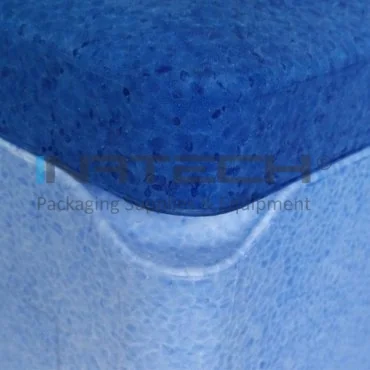 EPP hőszigetelő dobozok betét nélkül, 40/55 l, belső méret: 540 x 340 x 220 mm, teherbírás: 40 kg, külső méret: 600 x 400 x 280 mm, anyag: EPP, szín: kék