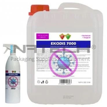 Solutie Dezinfectanta Pentru Suprafete Aspect Lichid, Cantitate 1 buc, Volum Litri 5, Culoare Incolor