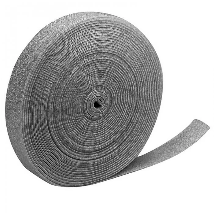 Banda Perimetrala Simpla Lungime 60 m, Latime 100 mm, Grosime 5 mm, Culoare Gri, Buc / Pachet 10-Folie Si Placa Polietilena E...