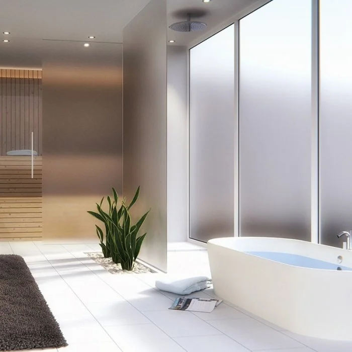 Folie Sablare Cu Efect Mat Aspect Inghetat, Lungime 5 m, Latime 1.52 m, Grosime 100 my, Aplicatie Interior-Folie Design