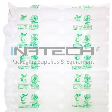 BIO légpárnák AirWave 1 és 2 rendszerhez, buborékfólia, 4 kamrás, tekercshossz 350 m, méret 420 x 320 mm, BIO műanyag 20 my