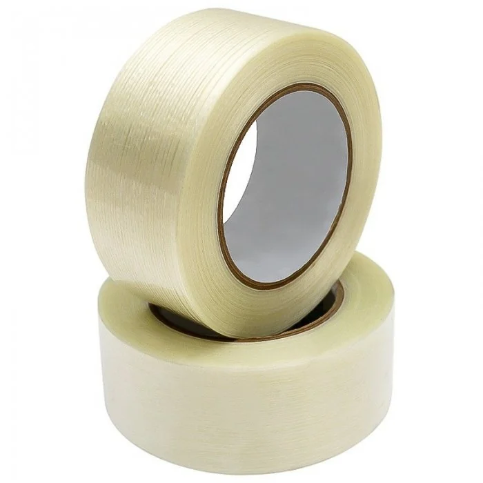Banda Adeziva Cu Fibra De Sticla Lungime 50 m, Latime 25 mm, Culoare Transparent, Tip Ranforsare Longitudinal-Benzi Adezive U...