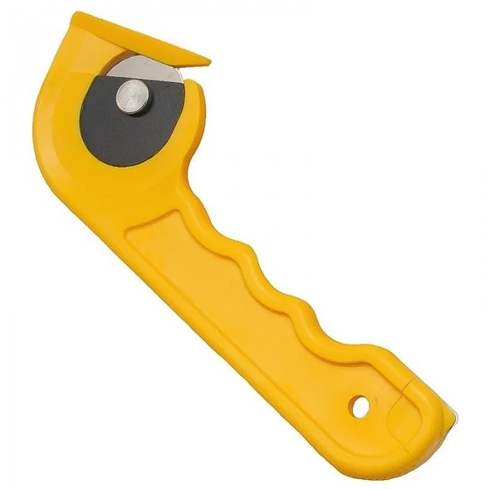 Cutter Multifunctional Utilizare Medie, Lama Metal, Culoare Negru / Galben, Suport Plastic-Accesorii Depozit