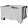Boxpalet Plastic Cu Pereti Plini, 1200 x 1000 x 760 mm Lungime 1200 mm, Latime 1000 mm, Inaltime 760 mm, Volum Litri 610, Var...