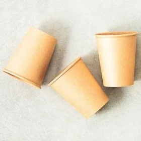 Pahar Carton 7 oz Pentru Bauturi Calde, 50 buc/set Ambalare 50 buc/set, Volum Oz 7, Culoare Alb-Pahare Carton