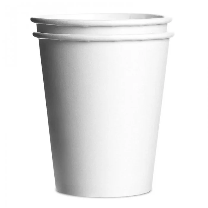 Pahar Carton 7 oz Pentru Bauturi Calde, 50 buc/set Ambalare 50 buc/set, Volum Oz 7, Culoare Alb-Pahare Carton