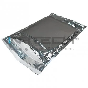 Medi Zip Pack hőszigetelő tasak, integrált eutektikus gél opcióval, 250 x 350 mm méret, ezüstszínű, gél nélküli típus
