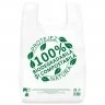 Pungi Biodegradabile Tip Maiou Pliu 2 x 60 mm, Dimensiuni 240 x 420 mm, Grosime 18 my, Rezistenta 3 kg, Buc / Pachet 1000-Pun...