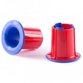 Dispenser Plastic Pentru Folie Stretch Denumire Dispenser Mini, Utilizare Manuala, Material Plastic, Culoare Rosu / Albastru-...