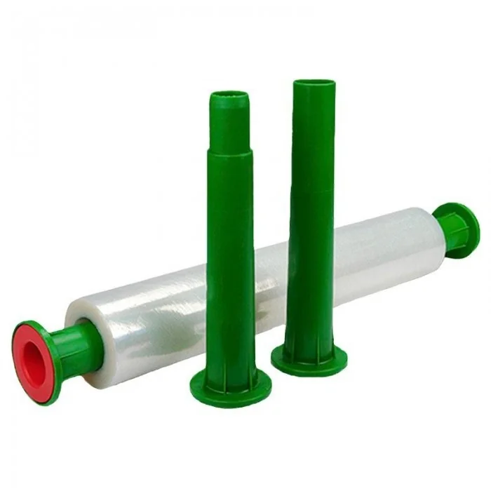Dispenser Plastic Pentru Folie Stretch Denumire Dispenser Mini, Utilizare Manuala, Material Plastic, Culoare Rosu / Albastru-...