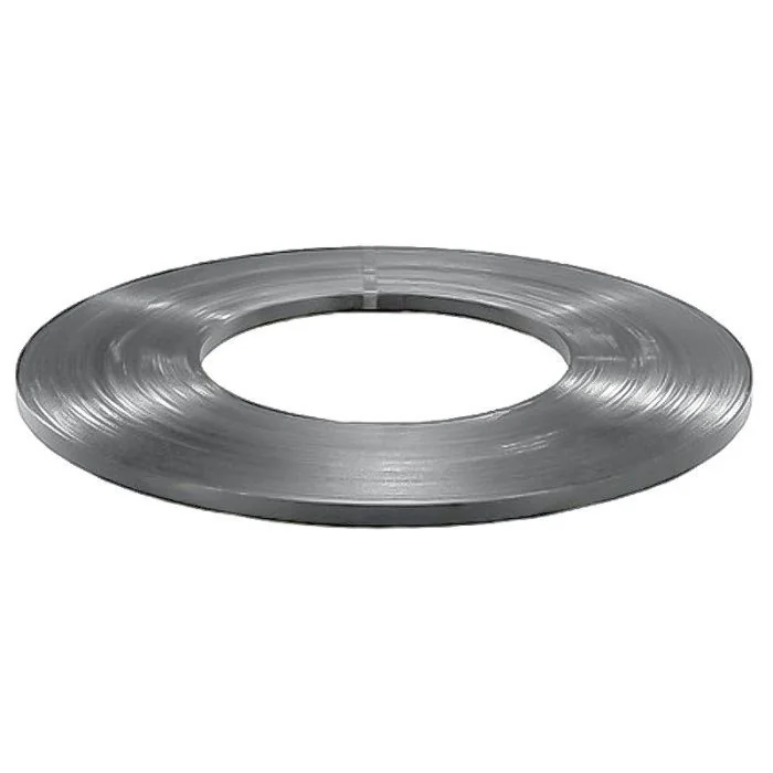 Banda Metalica Lucioasa Pentru Legare Lungime 270 m, Latime 19 mm, Grosime 0.6 mm, Greutate 24 kg, Culoare Gri Lucios-Benzi P...