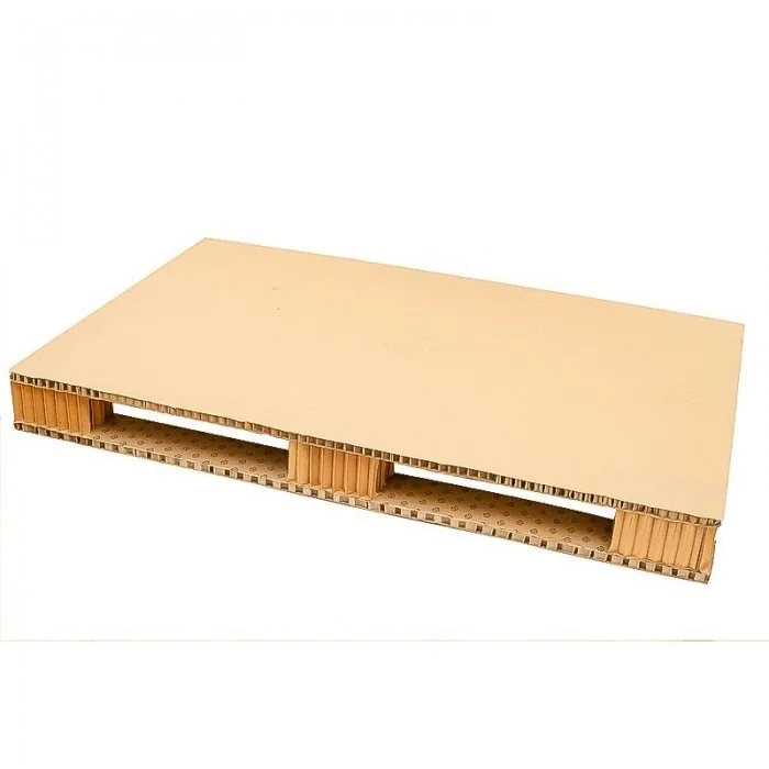 Palet Din Carton Ondulat Tip Euro Lungime 1200 mm, Latime 800 mm, Inaltime 105 mm, Rezistenta 500 kg, Culoare Natur, Nr. Pici...