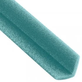 Profil Din Spuma PEE, Tip L Lungime 1000 mm, DIMENSIUNI A-B 75 x 75 mm, Grosime 10 mm, Culoare Verde, Metri / Pachet 75-Polie...