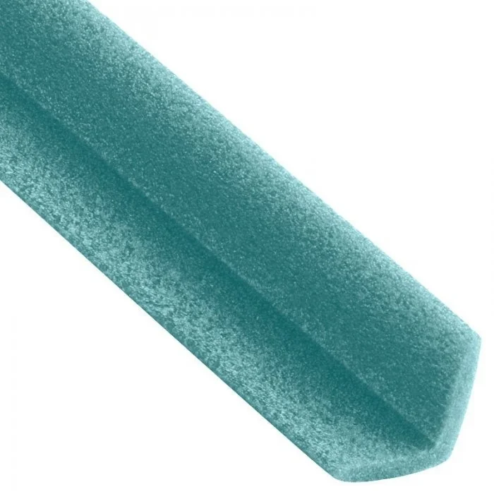 Profil Din Spuma PEE, Tip L Lungime 1000 mm, DIMENSIUNI A-B 75 x 75 mm, Grosime 10 mm, Culoare Verde, Metri / Pachet 75-Polie...