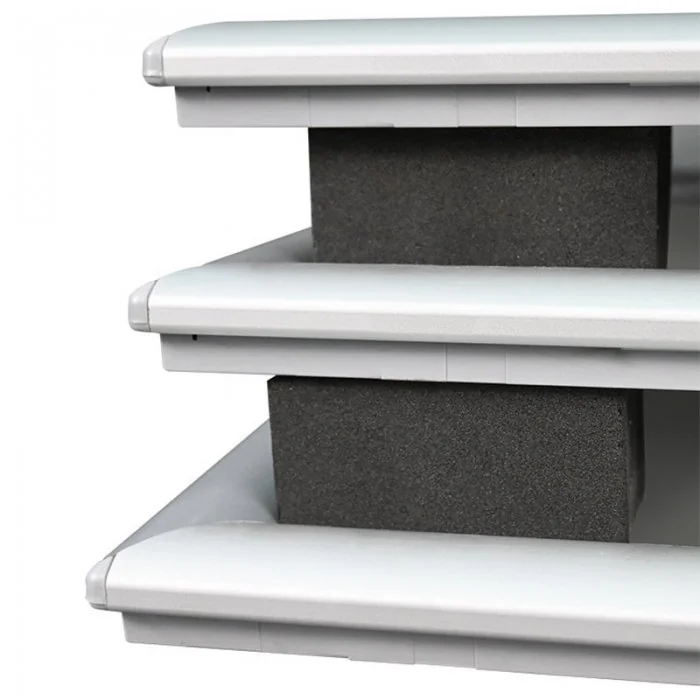 Distantiere XPE Pentru Protectie, Adezivate, Alb/Negru Lungime 40 mm, Latime 40 mm, Grosime 20 mm, Culoare Negru, Buc / Pache...