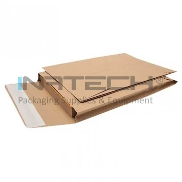 Plic Cu Burduf Adeziv Siliconic, Dimensiuni 229 x 324 mm, Burduf 40 mm, Culoare Maro, Tip C4, Buc / Pachet 250