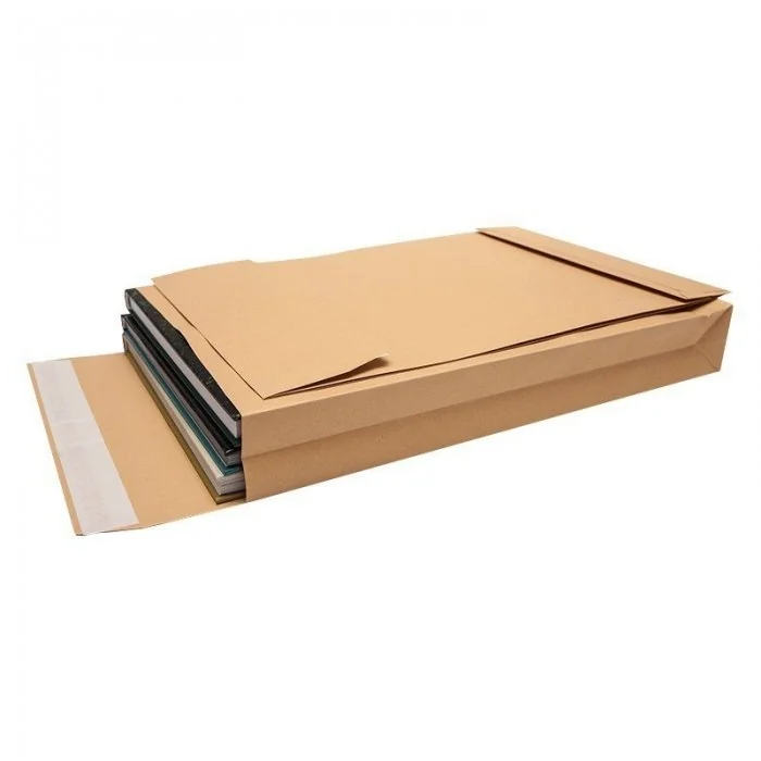 Plic Cu Burduf Adeziv Siliconic, Dimensiuni 250 x 353 mm, Burduf 30 mm, Culoare Maro, Tip B4, Buc / Pachet 250-Plicuri Si Pun...