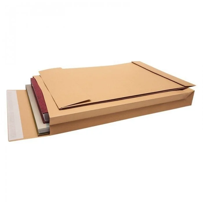 Plic Cu Burduf Adeziv Siliconic, Dimensiuni 250 x 353 mm, Burduf 50 mm, Culoare Maro, Tip B4, Buc / Pachet 250-Plicuri Si Pun...