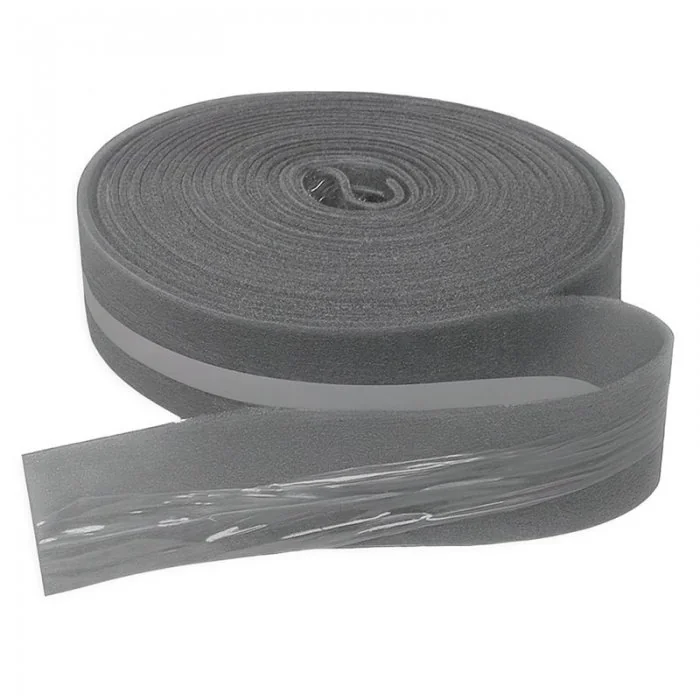 Banda Perimetrala Cu Fusta Lungime 40 m, Latime 150 mm, Adeziv DA, Grosime 8 mm, Culoare Gri, Buc / Pachet 4-Folie Si Placa P...