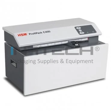 Tocator Carton HSM ProfiPack Model HSM P425, Latime Carton 425 mm, Grosime Carton 20 mm, Viteza de Taiere 200 mm/s, Putere 1800 W, Aspirator DA