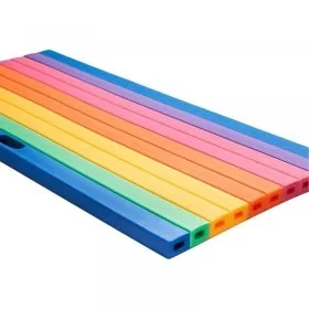 Placi Din Spuma Multifunctionale Lungime 900 mm, Latime 420 mm, Grosime 30 mm, Culoare Curcubeu-Sport Si Agrement