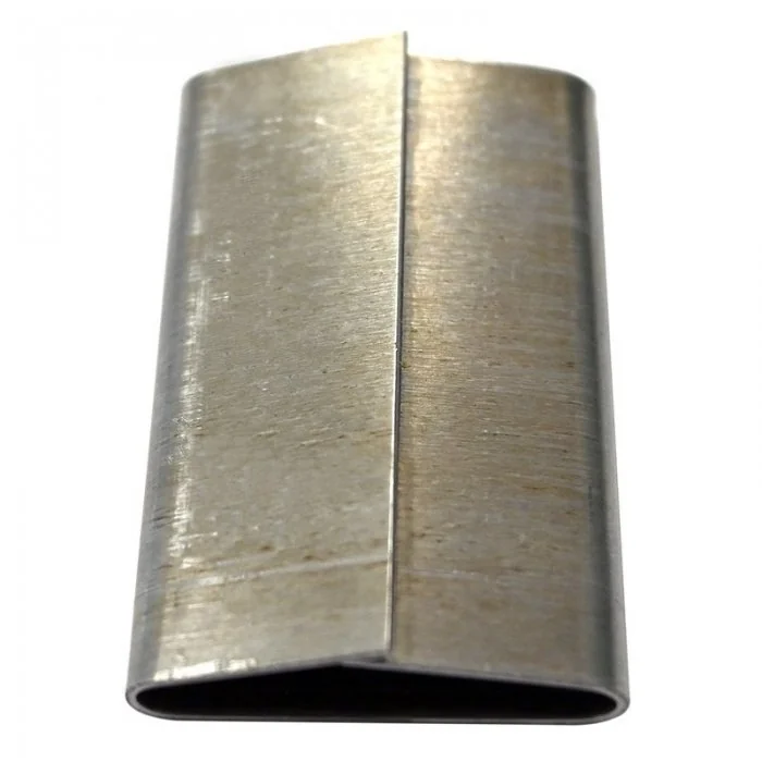 Cleme Pentru Legare Banda Metalica Lucioasa Latime 19 mm, Utilizare Manuala, Material Metal, Buc / Pachet 2500-Benzi Pentru L...