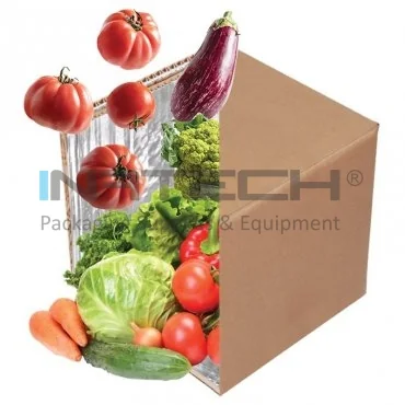 Hőszigetelő doboz Fresh Pack Kit, hosszúság 280 mm, szélesség 280 mm, magasság 270 mm, hőszigetelő felhasználás, natúr szín