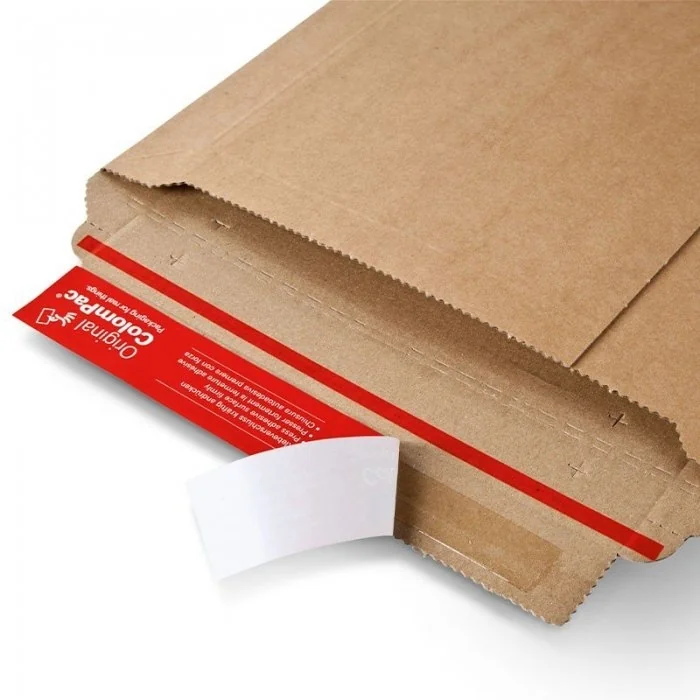 Plicuri Cartonate Cu Autosigilare ColomPac ® Format A4, Dimensiuni 215 x 300 mm, Clapeta 50 mm, Culoare Maro-Plicuri Din Carton