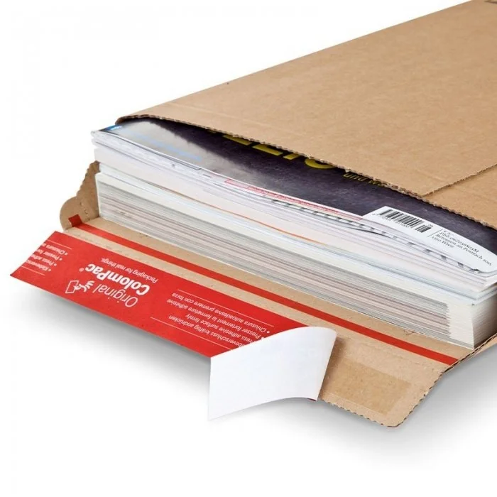 Plicuri Cartonate Cu Autosigilare ColomPac ® Format A3, Dimensiuni 340 x 500 mm, Clapeta 50 mm, Culoare Maro-Plicuri Din Carton