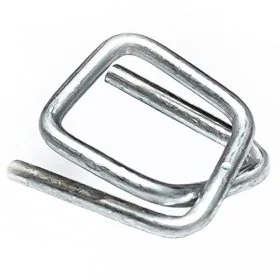 Bucle Metalice Pentru Legat Banda PES Suprafata Galvanizata, Latime 16 mm, Buc / Pachet 1000-Folie Stretch, Legare Si Paletizare