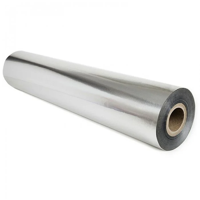 Folie Aluminiu Triplustratificata VCI Lungime 171 m, Latime 1750 mm, Grosime 105 my, Culoare Argintiu, Greutate 120 gr/m2-Amb...