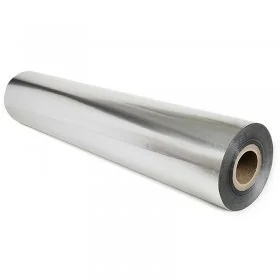 Folie Aluminiu Triplustratificata VCI Lungime 240 m, Latime 1250 mm, Grosime 105 my, Culoare Argintiu, Greutate 120 gr/m2-Amb...