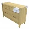 Coltar Spuma Pentru Protectie DIMENSIUNI A-B 100 x 20 mm, Culoare Alb, Buc / Pachet 800-Polietilena Expandata, Polipropilena ...