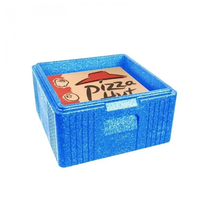 Cutii Termoizolante Pizza Capacitate 25 kg, Dimensiune Interioara 540 x 340 x 240 mm, Dimensiune Exterioara 600 x 400 x 300 m...