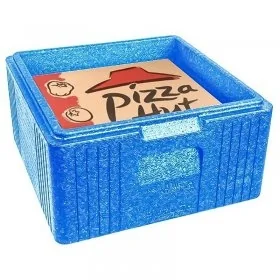 Cutii Termoizolante Pizza Dimensiune Interioara 535 x 335 x 215 mm, Capacitate 39 kg, Dimensiune Exterioara 595 x 395 x 275 m...