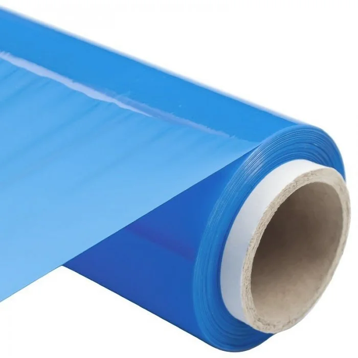 Folie Stretch Uz Manual Colorata Latime 500 mm, Grosime 23 my, Greutate 1.5 kg, Culoare Albastru, Greutate Tub 0.3 kg, Buc / ...