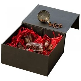 Cutie Pentru Cadouri Cu Inchidere Magnetica Lungime 350 mm, Latime 250 mm, Inaltime 100 mm, Culoare Alb, Tip Carton Mucava, S...