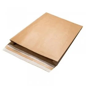 Plic Curierat Din Hartie Cu Autosigilare Pliu 120 mm, Dimensiuni 230 x 320 mm, Gramaj 100 gr/mp, Culoare Natur, Buc / Pachet ...
