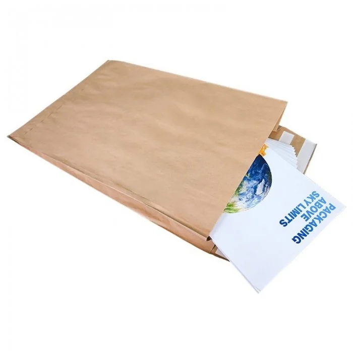 Plic Curierat Din Hartie Cu Autosigilare Pliu 160 mm, Dimensiuni 340 x 420 mm, Gramaj 110 gr/mp, Culoare Natur, Buc / Pachet ...