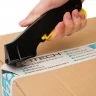 Cutter Retractabil Pentru Hartie Utilizare Intensa, Lama Metal, Culoare Negru, Siguranta DA, Suport Plastic-Accesorii Depozit