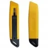 Cutter Retractabil Pentru Hartie Utilizare Intensa, Lama Metal, Culoare Galben, Siguranta DA, Suport Plastic-Accesorii Depozit