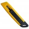 Cutter Retractabil Pentru Hartie Utilizare Intensa, Lama Metal, Culoare Galben, Siguranta DA, Suport Plastic-Accesorii Depozit