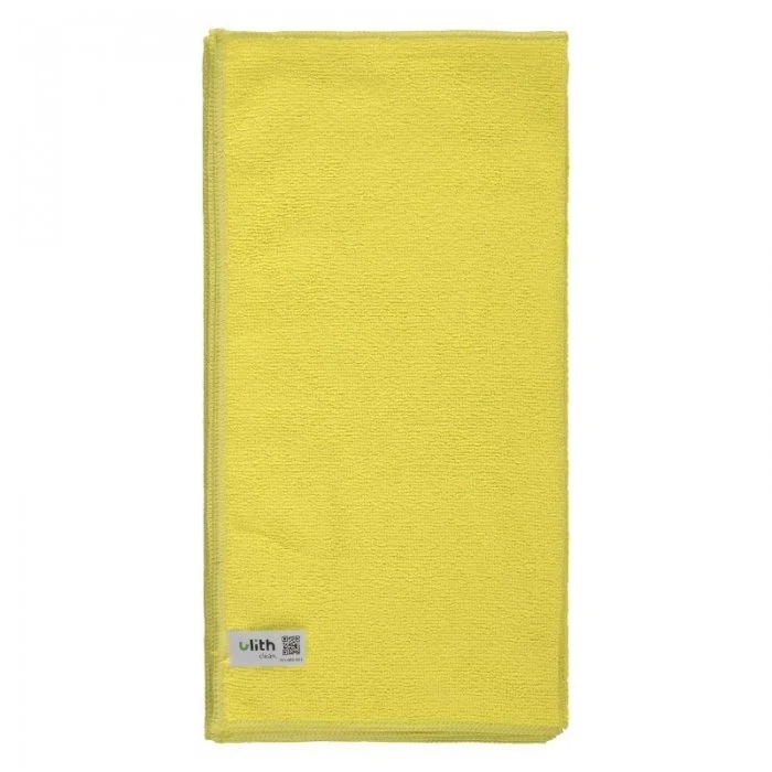 Lavete Microfibra Multicolor, 40 x 40 cm, Set 10 bucati Dimensiuni 40 x 40 cm, Culoare Galben, Greutate 210 gr/m2, Buc / Pach...