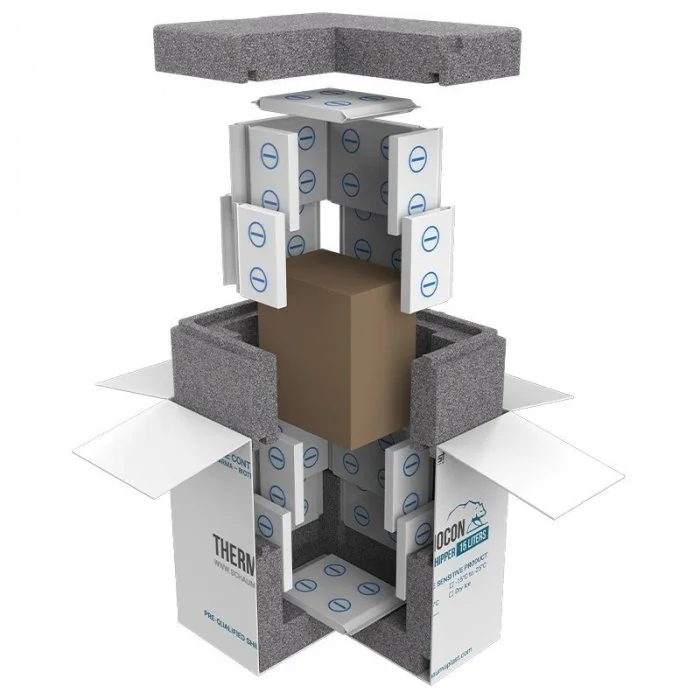 Cutii Termoizolante Pentru Expedieri In Conditii De Temperatura Controlata, Inghetat, -15°C Dimensiune Interioara 283 X 193 X...